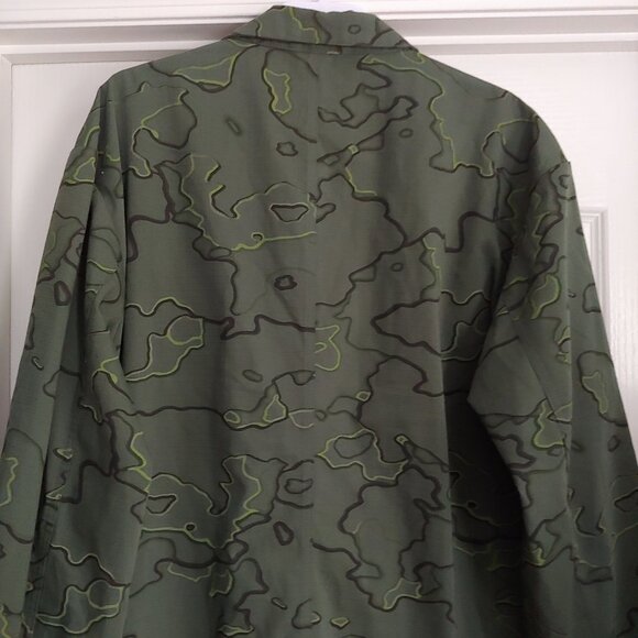 Mode of One Camo Lightweight Button Coat Streetwear Gorpcore Military Style L - Picture 8 of 14